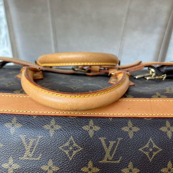 Louis Vuitton Cruiser 50 Monogram Top Handle Travel Luggage Bag - Picture 6 of 16